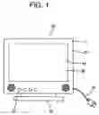 Fig. 02 - Panel display television and panel display device each comprising first and second spacers at a corner of a display module