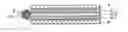 Fig. 01 - Light pipe and polarized-light source