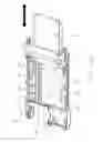 Fig. 03 - Support structure of storage device for portable electronic device