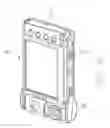 Fig. 05 - Support structure of storage device for portable electronic device