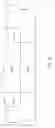 Fig. 12 - Current in plane magnetoresistive sensor having a contiguous hard bias layer located at back edge of stripe height