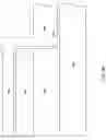 Fig. 14 - Current in plane magnetoresistive sensor having a contiguous hard bias layer located at back edge of stripe height