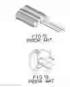 Fig. 14 - Heat sink and the method for making the same