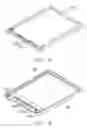 Fig. 03 - Backlight module with frame having flexible printed circuit board fixed therein