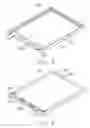 Fig. 04 - Backlight module with frame having flexible printed circuit board fixed therein