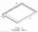 Fig. 05 - Backlight module with frame having flexible printed circuit board fixed therein