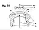 Fig. 10 - Gas projection device sometimes with a burst disk, producing loud sonic report and smoke plume