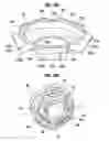 Fig. 10 - Electro-acoustic transducer with multi-faced diaphragm assembly