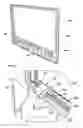 Fig. 06 - Display device frame and bezel fastener, fastening system and fastening method