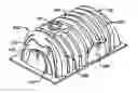 Fig. 01 - Storm water retention chambers with arch-shaped row connector