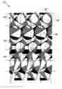 Fig. 01 - Orthogonally ambiguous carpet tiles having curved elements