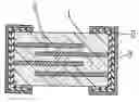 Fig. 01 - Ceramic glaze coating structure of a chip element and method of forming the same