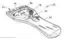 Fig. 01 - Portable golf swing practice device having a separable cord shield incorporated therein