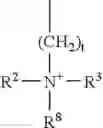 Fig. 45 - Linear polyamino and/or polyammonium polysiloxane copolymers II