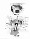 Fig. 24 - Flanged interbody fusion device with locking plate
