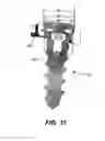 Fig. 32 - Flanged interbody fusion device with locking plate