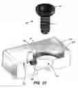 Fig. 27 - Flanged interbody fusion device with fastener insert and retaining ring