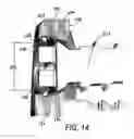Fig. 15 - Flanged interbody fusion device with hinge