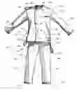Fig. 01 - Chef suit garment