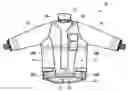 Fig. 01 - Protective garment with tapered pockets