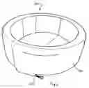 Fig. 03 - Inflatable play pen and inflatable construction set