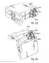 Fig. 19 - Mobile communications device with synchronising hinge