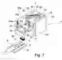 Fig. 08 - Device for assembling heat conductive tubes to heat dissipating plates
