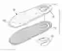 Fig. 01 - Shoe sole having soft cushioning device