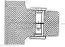 Fig. 01 - Insert for locking mechanism for ground engaging tools