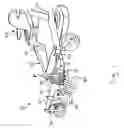 Fig. 02 - Front mounted dethatcher unit for power mower