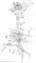 Fig. 01 - Multifunctional musical instrument stand
