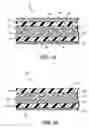 Fig. 02 - Flexible flat cable with insulating layer having distinct adhesives on opposing faces