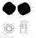 Fig. 05 - Shaft coupling for barrier movement operators