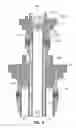 Fig. 08 - Casing mandrel with well stimulation tool and tubing head spool for use with the casing mandrel