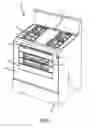 Fig. 02 - Oven with an articulating and retractable door
