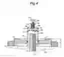 Fig. 04 - Combination of an height-adjustable foot and an adjusting tool