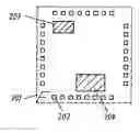 Fig. 01 - Semiconductor device in which LSI chip is arranged on package substrate in flipped condition and substrate wiring designing method