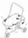 Fig. 01 - Combination of detachable fabric and perimeter frame for stroller