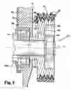 Fig. 04 - Alternator provided with improved means for removing electrostatic chargers