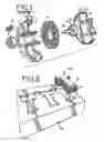 Fig. 02 - Stator assembly made from a molded web of core segments and motor using same