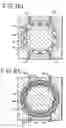 Fig. 05 - Stator assembly made from a molded web of core segments and motor using same