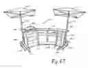 Fig. 44 - Portable bar with portable barbecue