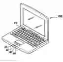 Fig. 01 - Battery power level inspection device co-constructed with system indicators of notebook computer and inspection method thereof