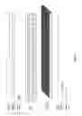 Fig. 13 - Low profile, large screen display using a rear projection array system