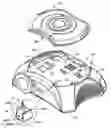 Fig. 01 - Projection apparatus provided with a modular device