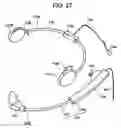 Fig. 22 - Wearable display unit, headphones and system provided with these