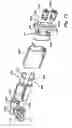 Fig. 10 - Mobile communications device with synchronising hinge