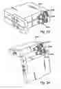 Fig. 19 - Mobile communications device with synchronising hinge
