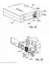 Fig. 24 - Mobile communications device with synchronising hinge