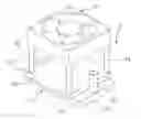 Fig. 01 - Heat-dissipating structure with air-guiding device